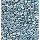 Alphabet (Letter) Beads - Silver