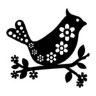 Marabu Stencil - BIRDS & FLOWERS