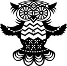 Marabu Stencil - FLYING OWL